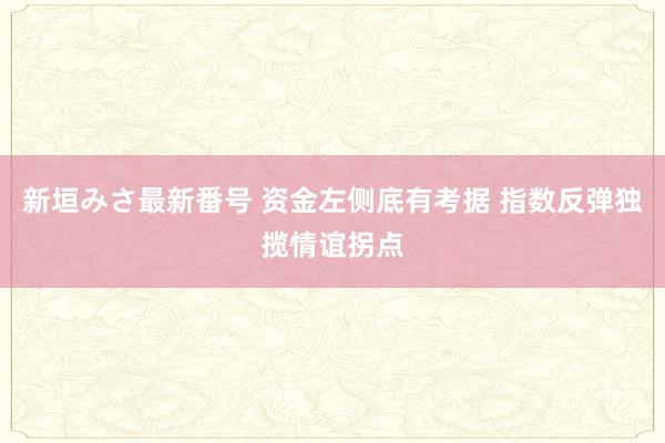 新垣みさ最新番号 资金左侧底有考据 指数反弹独揽情谊拐点