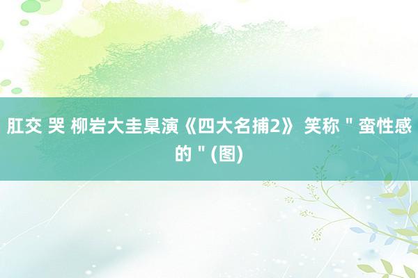 肛交 哭 柳岩大圭臬演《四大名捕2》 笑称＂蛮性感的＂(图)